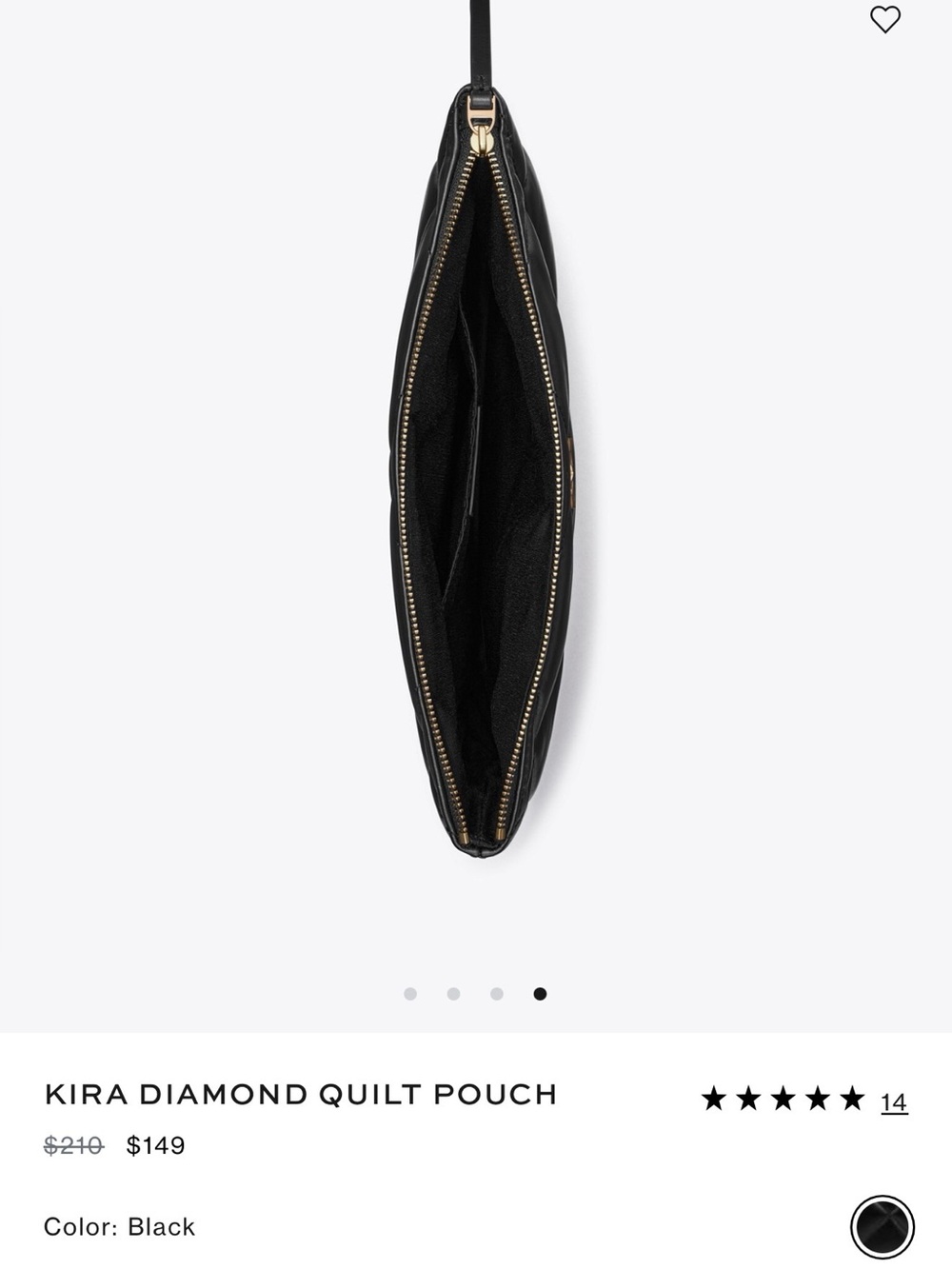 Tory Burch Diamond Kira Pouch - Picture 5 of 6